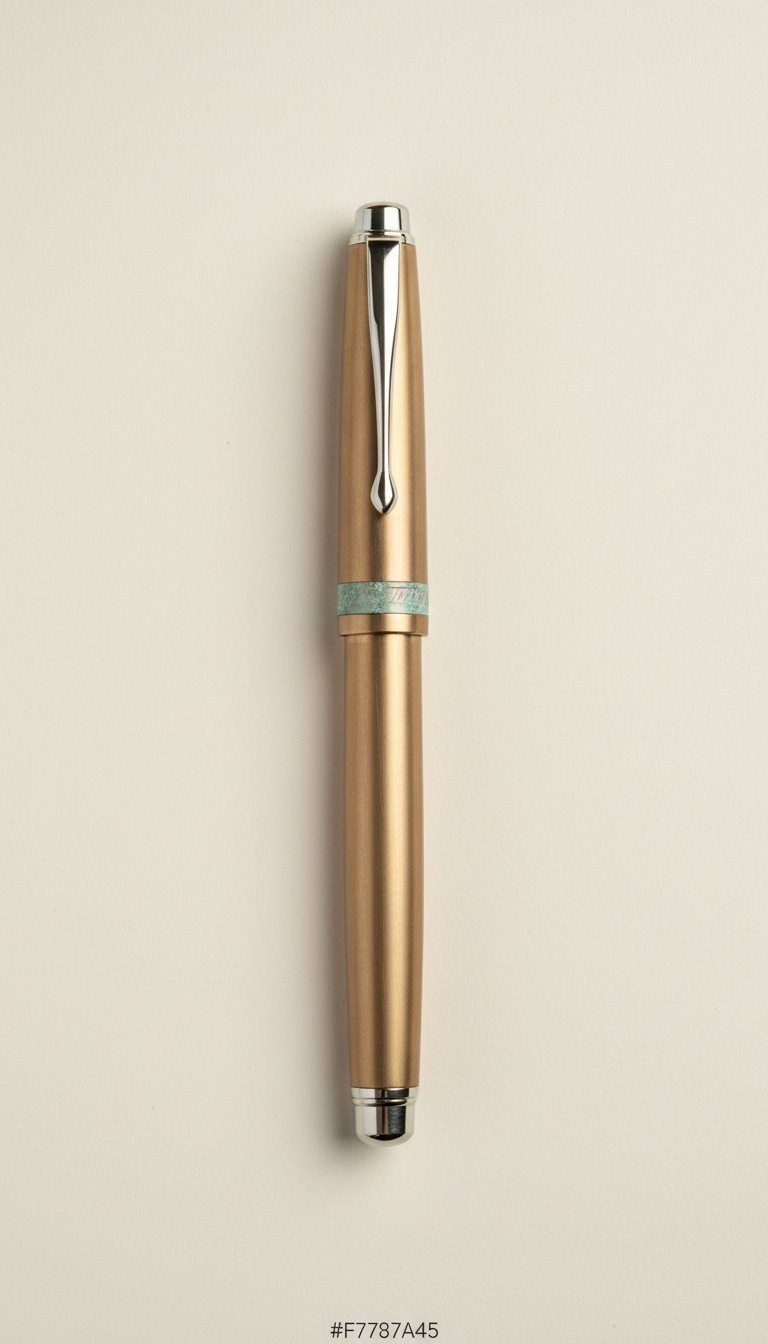 Japanese Brass Fountain Pen Limited Edition