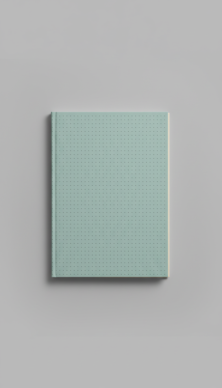 Heavyweight Dot Grid Notebook 160gsm Paper