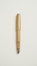 Brushed Brass Fountain Pen